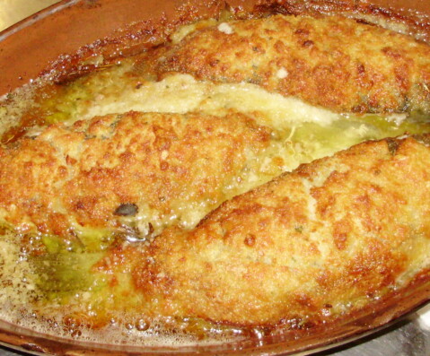pesce al forno